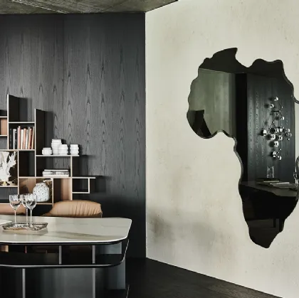 Specchio sagomato Africa Magnum di Cattelan Italia