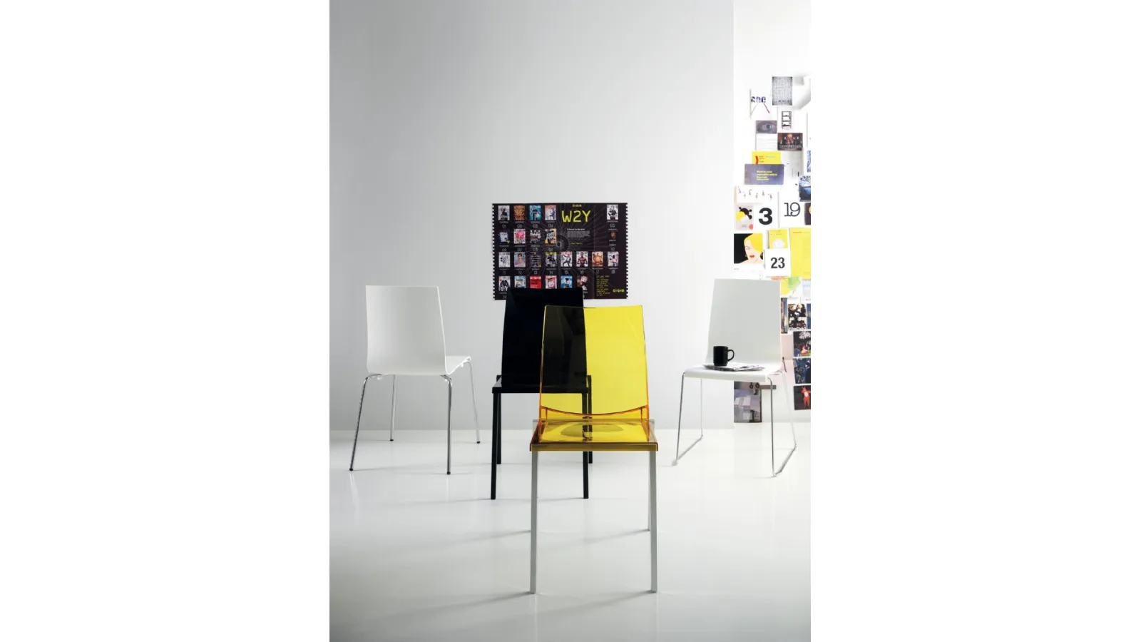 Sedia Kuadra 1151 di Scavolini